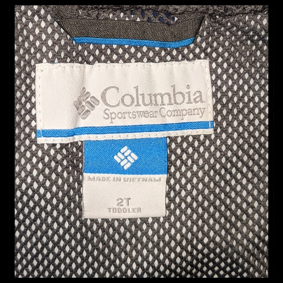 Blue and Gray Columbia Jacket 2T - Picture 3 of 5
